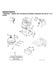 Husqvarna Lth18542 - Engine