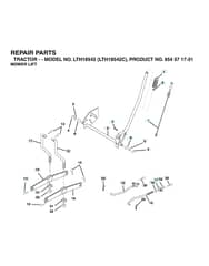 Husqvarna Lth18542 - Mower Lift & Deck Lift
