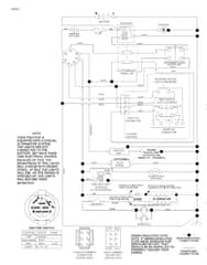 Husqvarna Lth2038R - Schematic