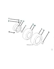 Husqvarna Lth2042 - Wheels & Tyres