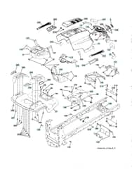 Husqvarna Lth2142 - Chassis & Enclosures