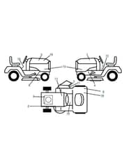 Husqvarna Lth2142D - Decals