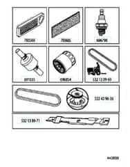 Husqvarna Lth2142Dr - Frequently Used Parts