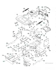 Husqvarna Lth 141 - Chassis & Enclosures