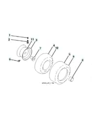 Husqvarna Lth 151 - Wheels & Tyres