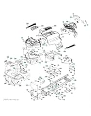 Husqvarna Lth 154 - Chassis & Enclosures
