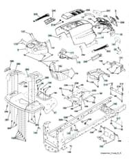 Husqvarna Lth 174 - Chassis & Enclosures