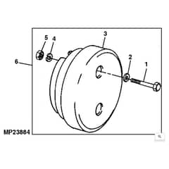 John Deere LTR180 - PC9156 - Rear Wheel - ST594072