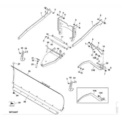 John Deere LTR180 - PC9156 - Frame - ST594087