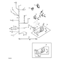John Deere LX277 - PC2718 - Wiring Harness ( - 060000) - ST580311