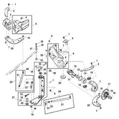 John Deere LX277 - PC2718 - Rear Axle (060001 - ) - ST580336