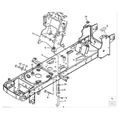 John Deere LX277 - PC2718 - Frame - ST580343