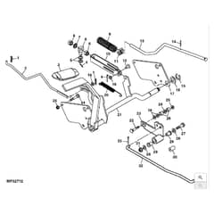 John Deere LX280 - PC9329 - Brake Pedal - ST594244