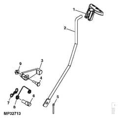 John Deere LX280 - PC9329 - Parking Brake - ST594248