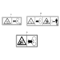 John Deere LX280 - PC9329 - Labels - ST594263