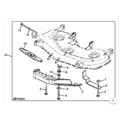 John Deere LX280 - PC9329 - Mulch Kit - ST594268