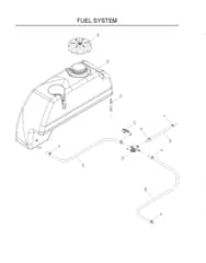 Husqvarna Lz25 C - Fuel System