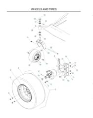 Husqvarna Lz25 C - Wheels & Tyres