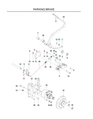 Husqvarna Lz30 - Parking Brake