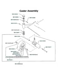 Husqvarna Lz6123 Tlkoa - Casters