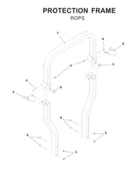Husqvarna Lz6127 Tkoa - Protection Frame