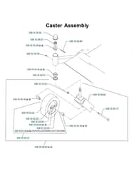 Husqvarna Lz 5225 Tkaa - Casters