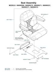 Husqvarna Lz 5225 Tkaa - Seat