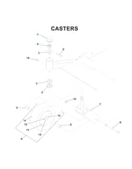 Husqvarna Lz 6130 Txpkoa - Casters