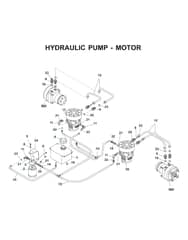 Husqvarna Lz 6130 Txpkoa - Hydraulic Pump