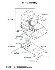 Husqvarna Lz 7227 Tkoa - Seat