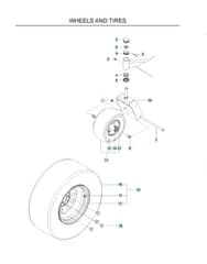 Husqvarna Lzc5225 - Wheels & Tyres