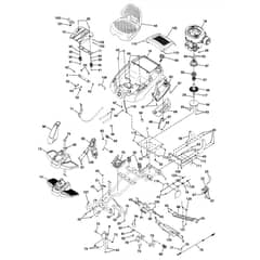 McCulloch M105-77X - 96021002000 - 2011-12 - Chassis & Enclosures Parts Diagram