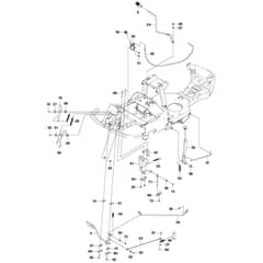 McCulloch M105-97F - 966725501 - 2012 - Controls Parts Diagram