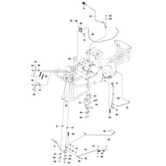 McCulloch M105-97F - 967206801 - 2013-01 - Controls Parts Diagram