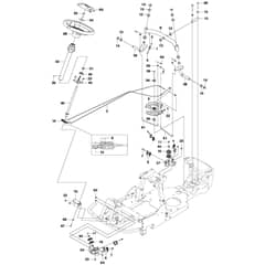 McCulloch M105-97F - 967206801 - 2013-01 - Steering Parts Diagram
