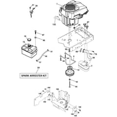 McCulloch M110-77T - 96041040500 - 2017-07 - Engine Parts Diagram