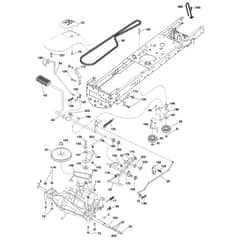 McCulloch M110-97T - 2017-06 - Drive Parts Diagram