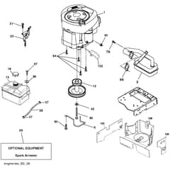 McCulloch M11577 - 96041009701 - 2010-04 - Engine Parts Diagram