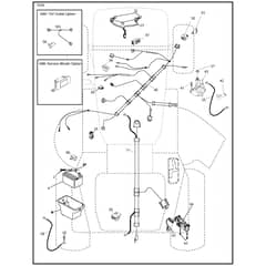 McCulloch M11577 - 96041011500 - 2010-03 - Electrical Parts Diagram