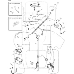 McCulloch M11577 - 96041021401 - 2011-08 - Electrical Parts Diagram