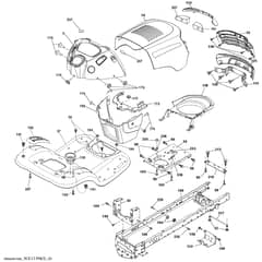 McCulloch M11577H - 96041021500 - 2010-09 - Chassis & Enclosures Parts Diagram