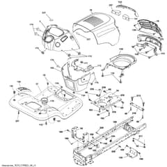 McCulloch M11577H - 96041021501 - 2011-08 - Chassis & Enclosures Parts Diagram