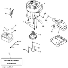 McCulloch M11577HRB - 96051001203 - 2011-08 - Engine Parts Diagram