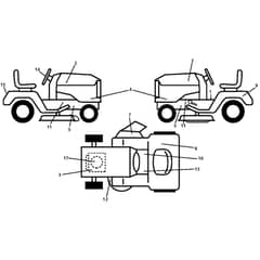 McCulloch M11577RB - 96041009900 - 2010-03 - Decals Parts Diagram