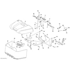 McCulloch M11577RB - 96041012300 - 2010-03 - Bagger Parts Diagram