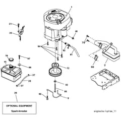 McCulloch M11577RB - 96041012300 - 2010-03 - Engine Parts Diagram