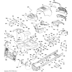 McCulloch M11577RB - 96041016503 - 2012-02 - Chassis & Enclosures Parts Diagram