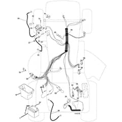 McCulloch M11597 - 96011023401 - 2007-03 - Electrical Parts Diagram