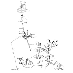 McCulloch M11597 - 96011023401 - 2007-03 - Steering Parts Diagram