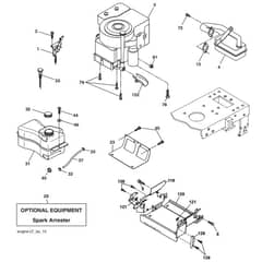 McCulloch M11597 - 96011023407 - 2010-07 - Engine Parts Diagram